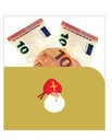 moneykaart Sint/Saint Nicolas blanco