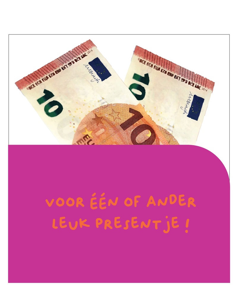 Speciaal voor jou een centje...