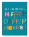 er is er eentje jarig...hieperdepiep hoera!