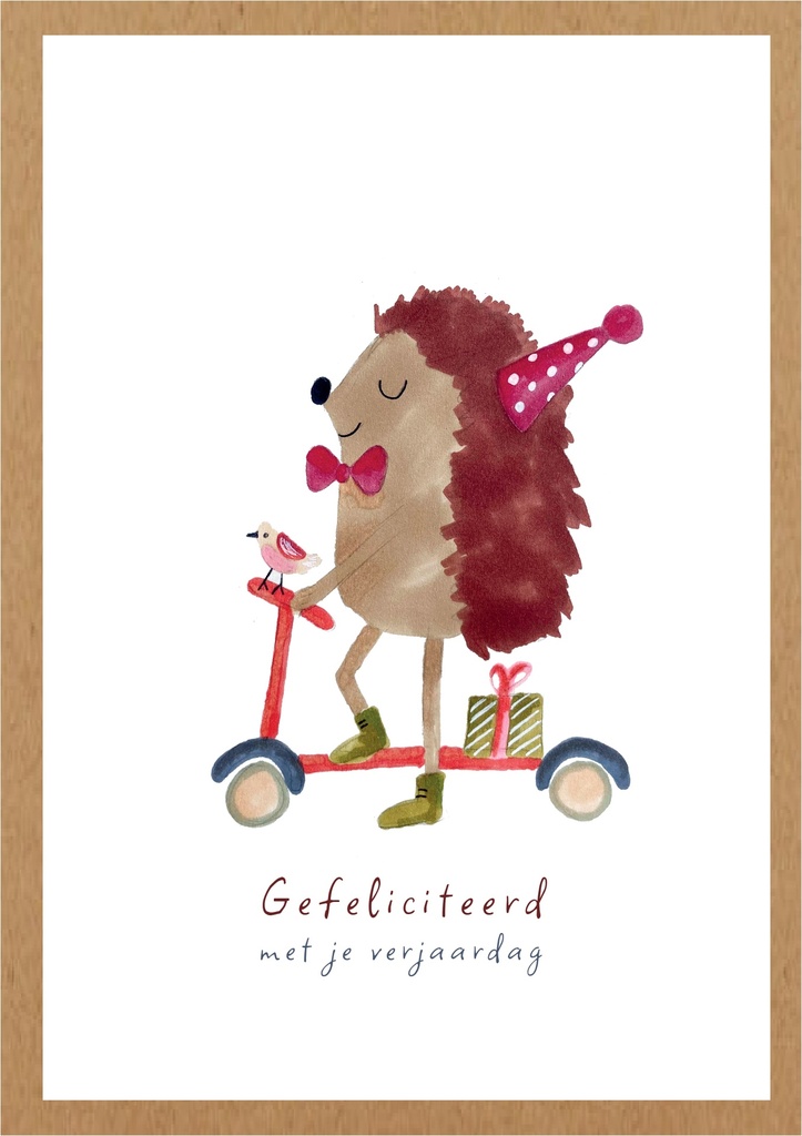 Gefeliciteerd met je verjaardag