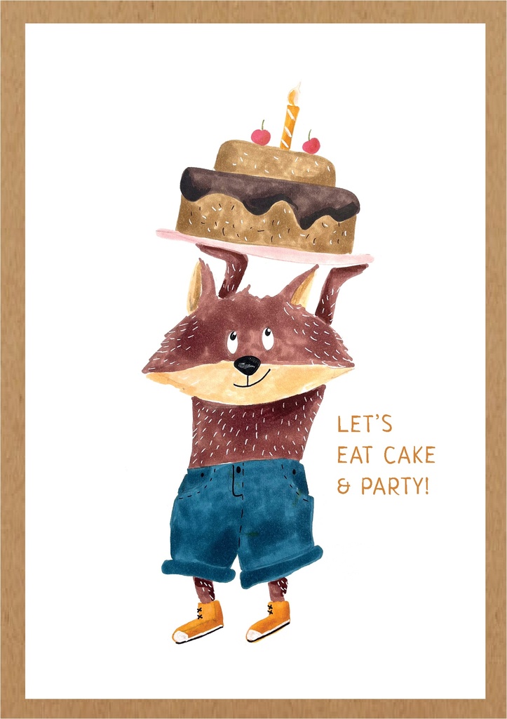 Let's eat cake &amp; party