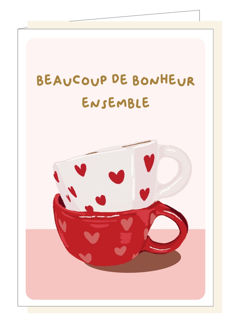 Beaucoup de bonheur ensemble