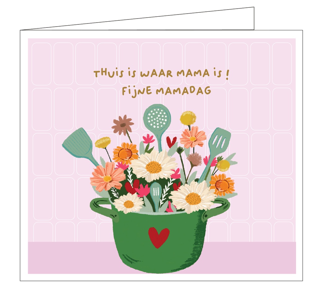 Thuis is waar mama is ! Fijne mamadag !