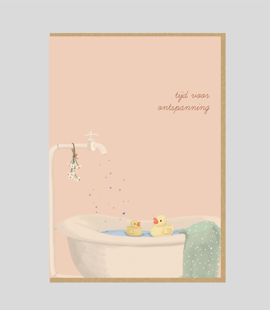 Tijd voor ontspanning