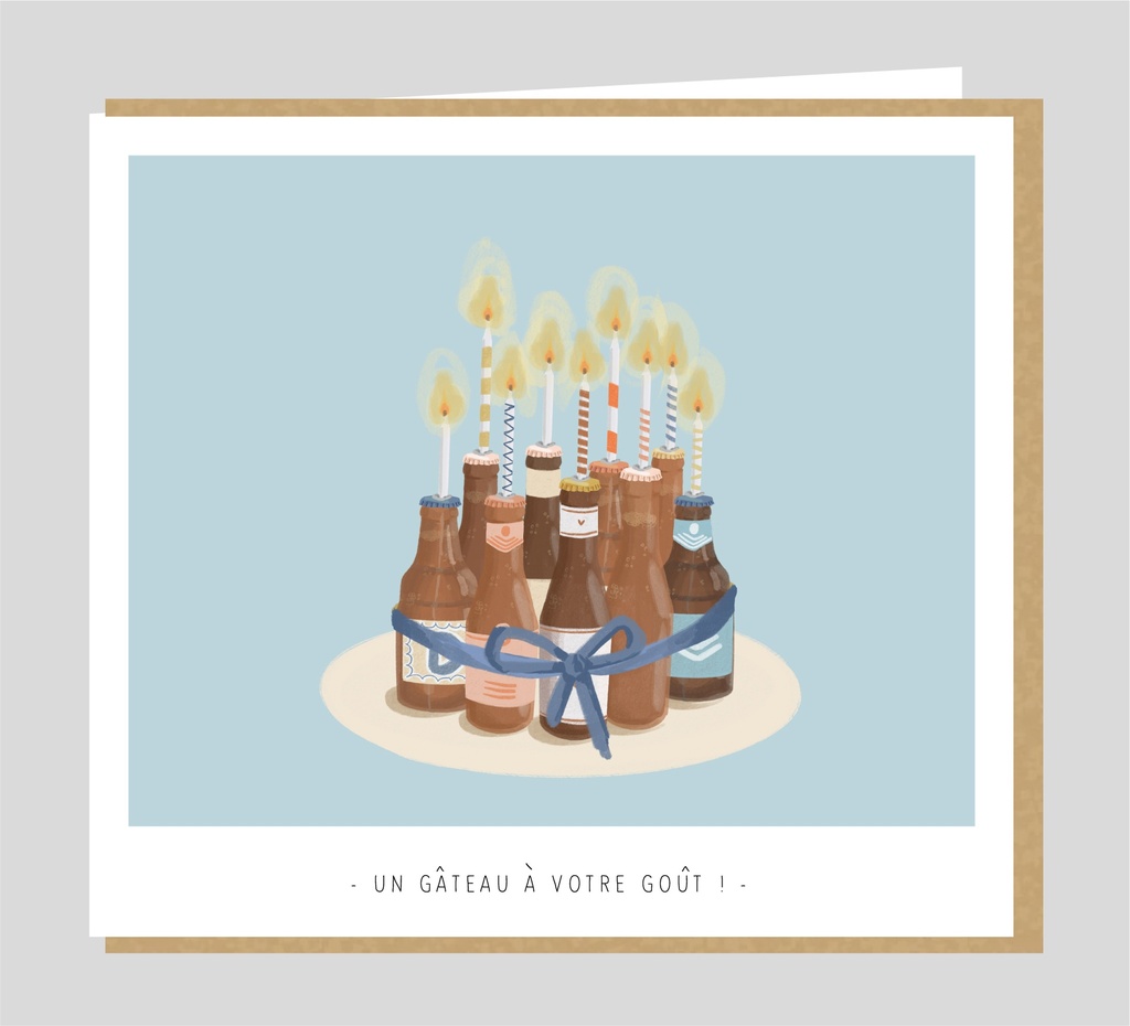 Un gâteau à votre goût