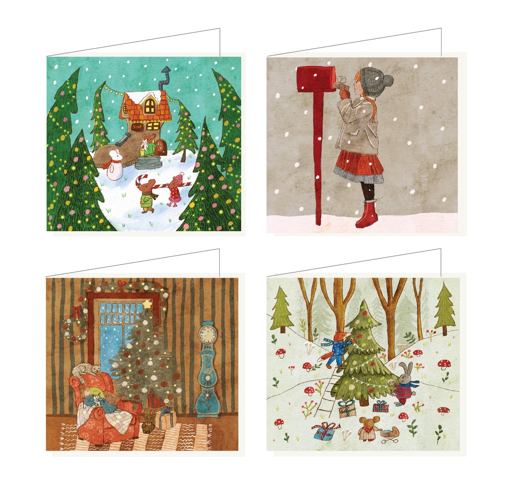 Karen koekjesfee box 8 stuks/4 designs