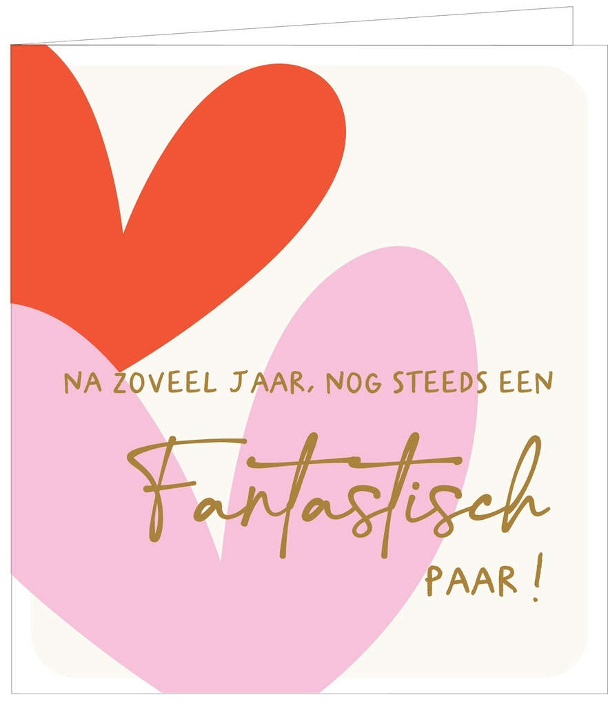 Na zoveel jaar nog steeds een fantastisch paar !