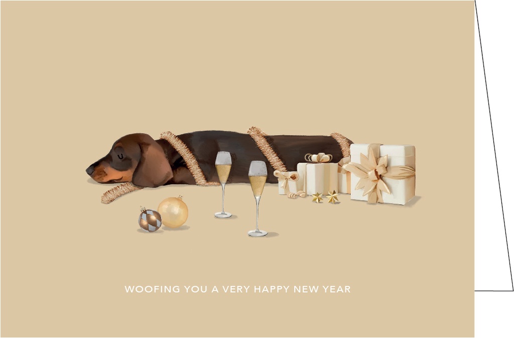 Woofing you a very happy new year