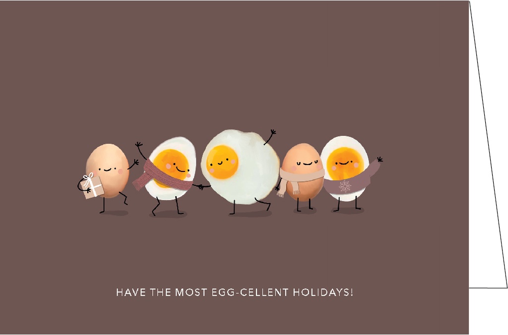 Have the most egg-celent holidays!
