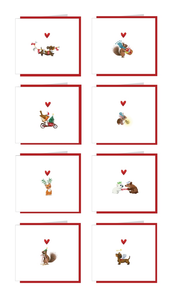 Yon box 8 stuks/8 designs