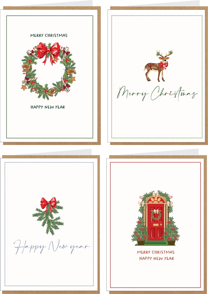 Leukewensenbox 8 stuks/4 designs