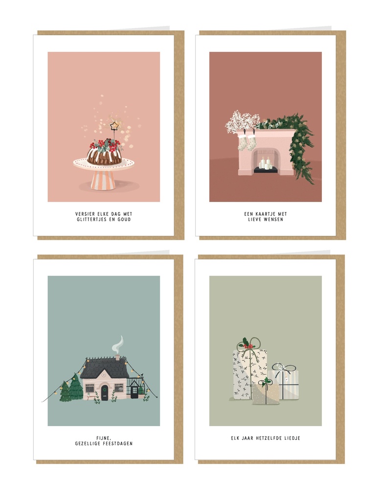 Kelly Marie box 8 stuks/4 designs