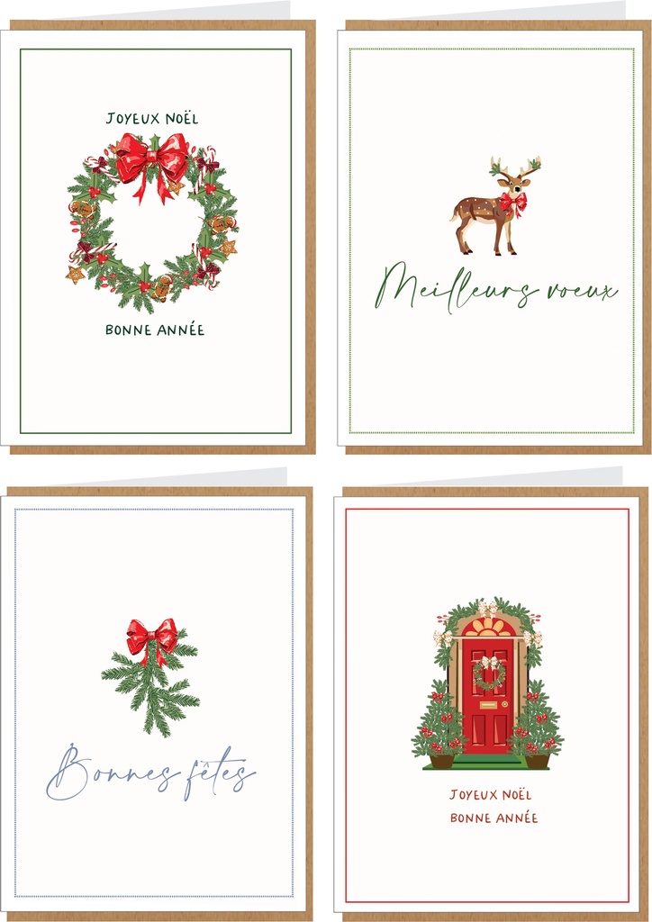 Hil Claesen BOX 8 pieces/4 designs                                           