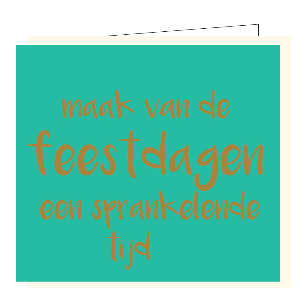 Maak van de feestdagen een sprankelende tijd