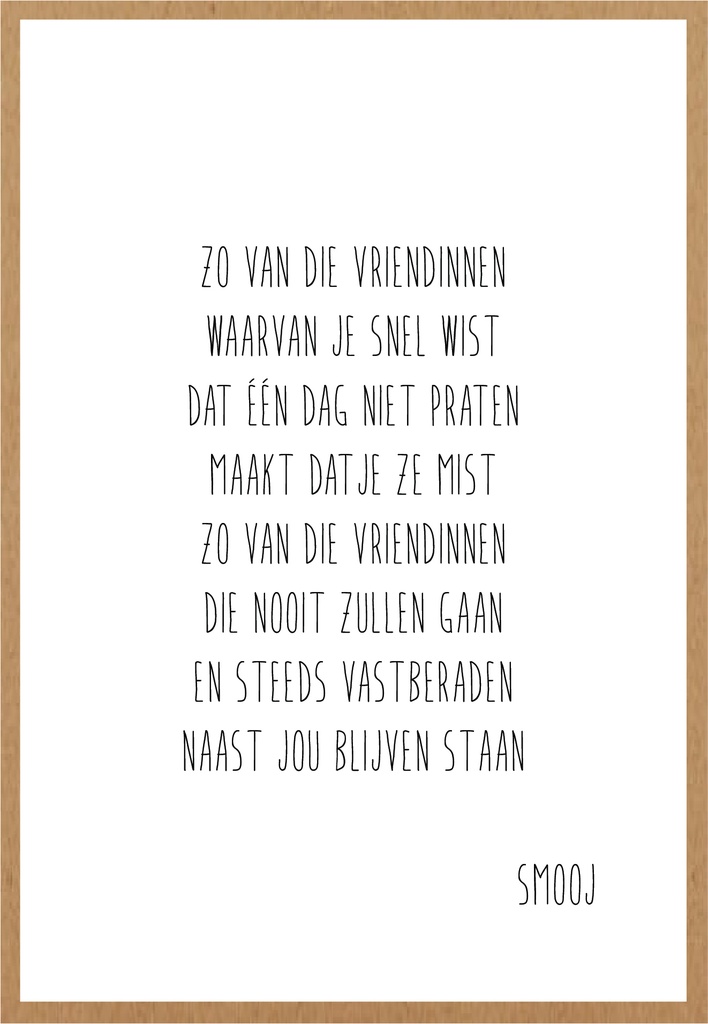 Zo van die vriendinnen