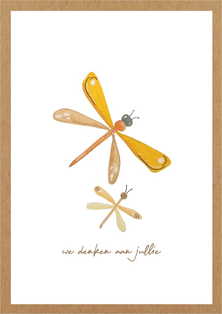 We denken aan jullie