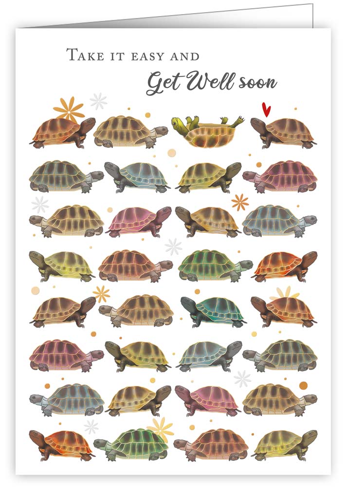 Take it easy and get well soon