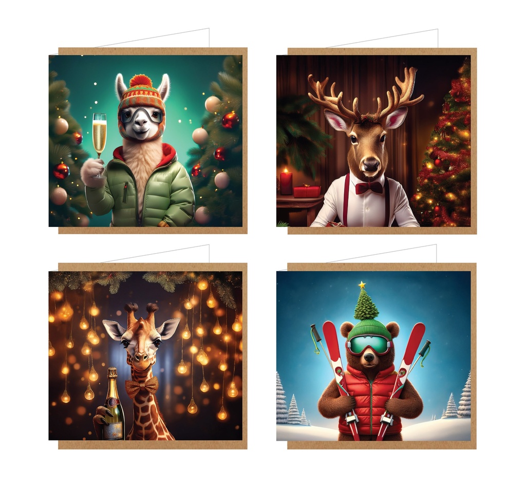 Hil Claesen box 8 stuks/4 designs