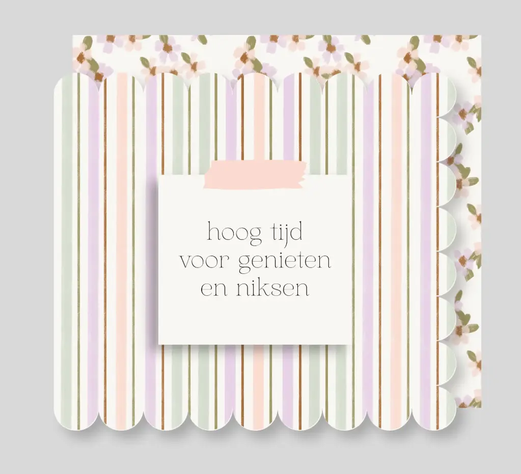 Hoog tijd voor genieten en niksen