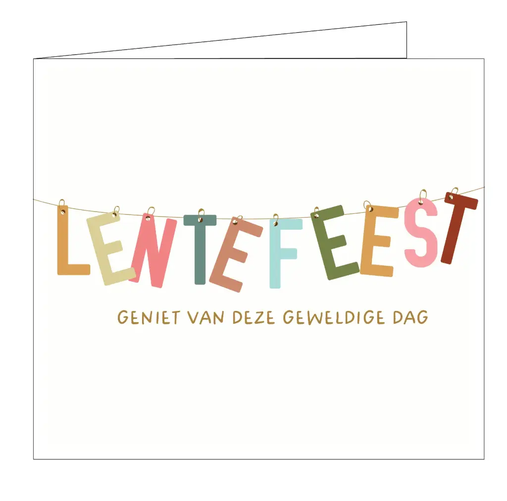 Lentefeest. Geniet van deze geweldige dag