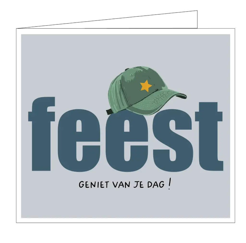 Feest ! Geniet van je dag 