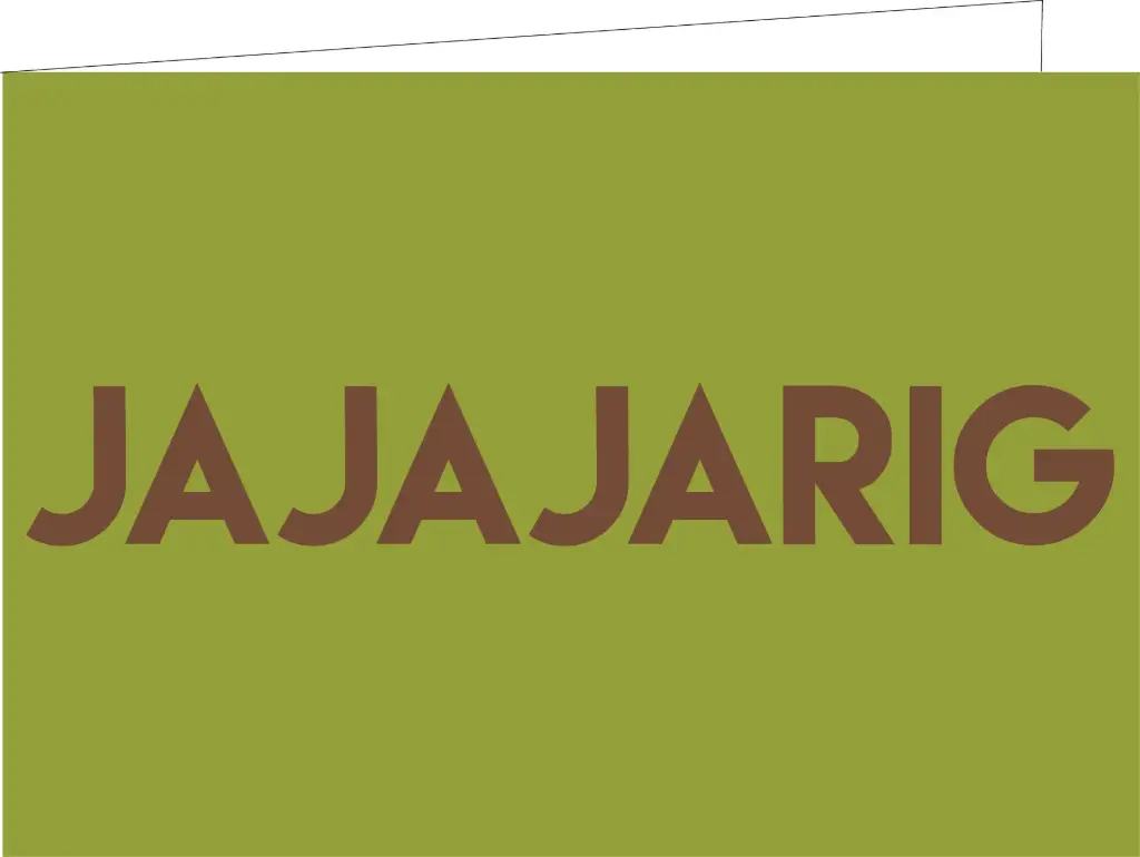 Jajajarig (KOPERFOLIE)