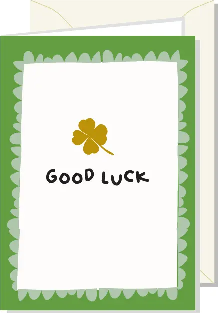 Good luck
