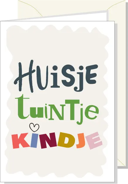 Huisje Tuintje Kindje