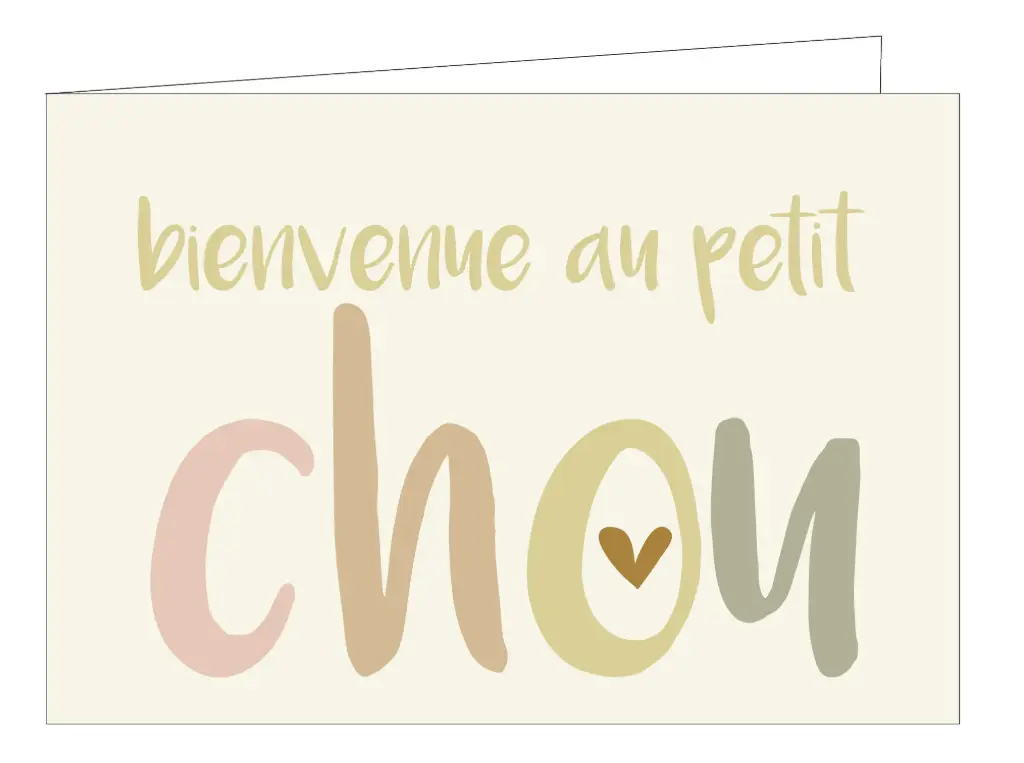 Bienvenue au petit chou