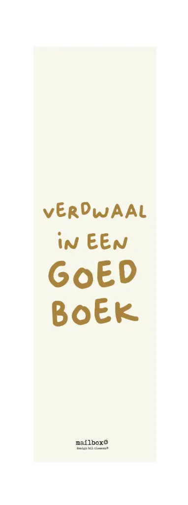 Verdwaal in een goed boek