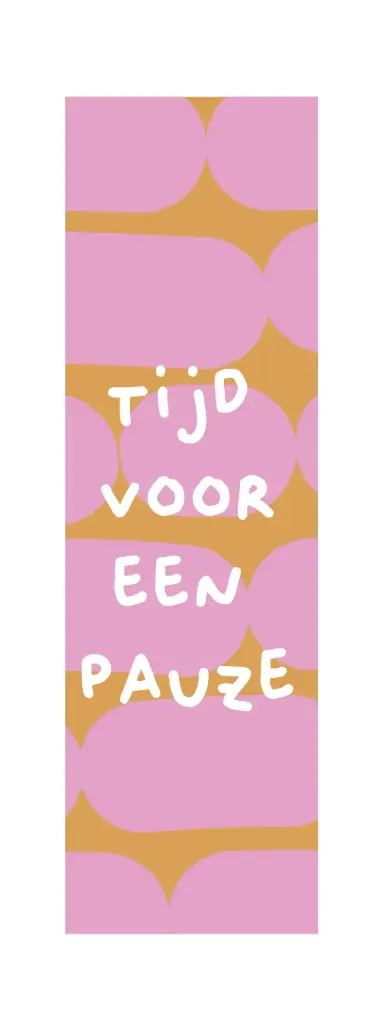 Tijd voor een pauze