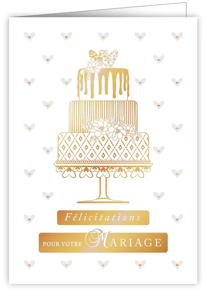 Félicitations pour votre mariage