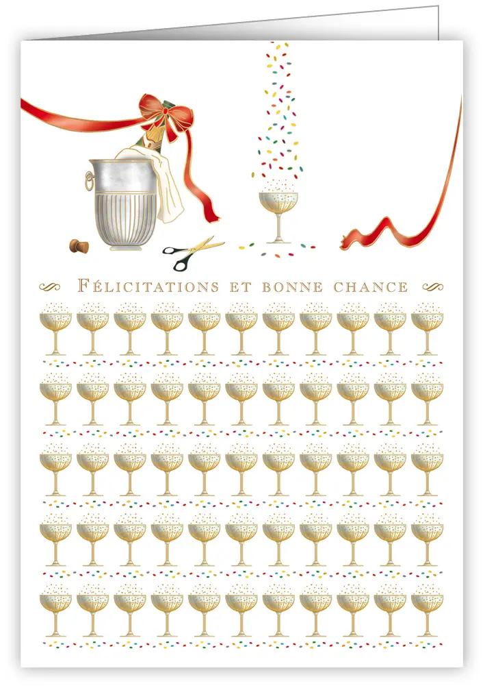 Félicitations et bonne chance