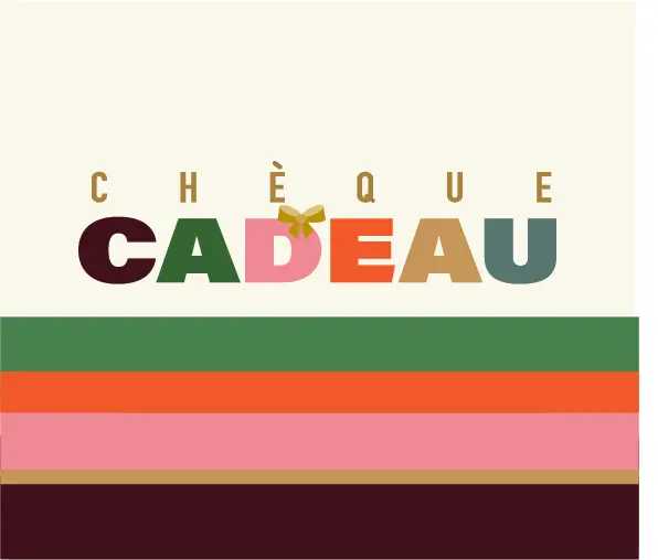 Chèque  cadeau  (kopie)