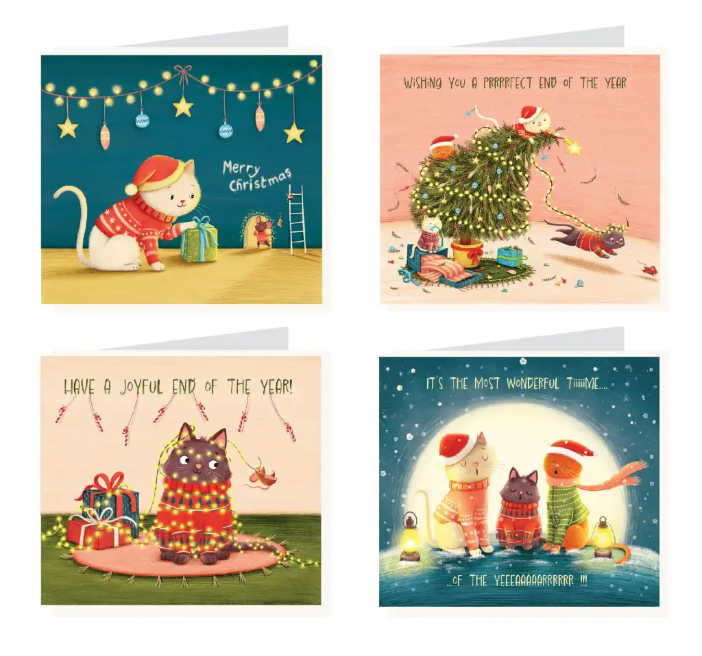 Barbara Denef box/4 designs  