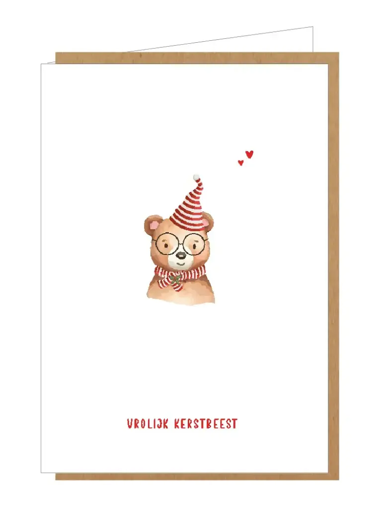 Vrolijk kerstbeest