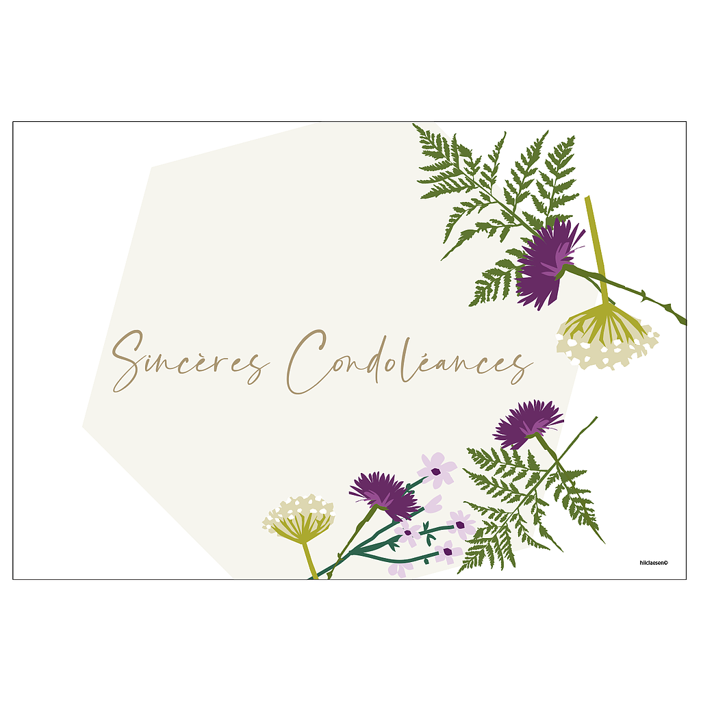 Sincères Condoléances