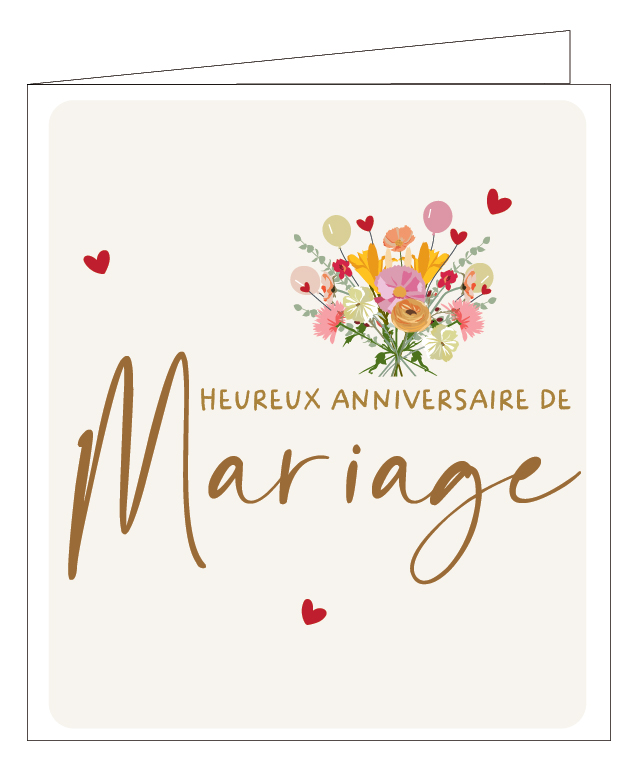 Heureux anniversaire de mariage