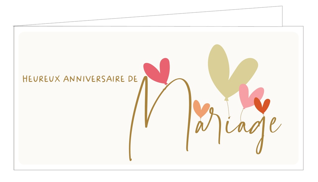 Heureux anniversaire de mariage