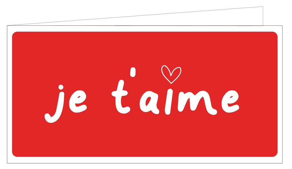 je t'aime