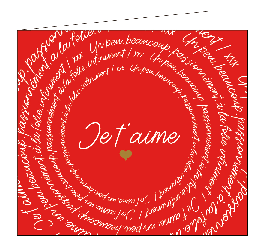 Je t'aime