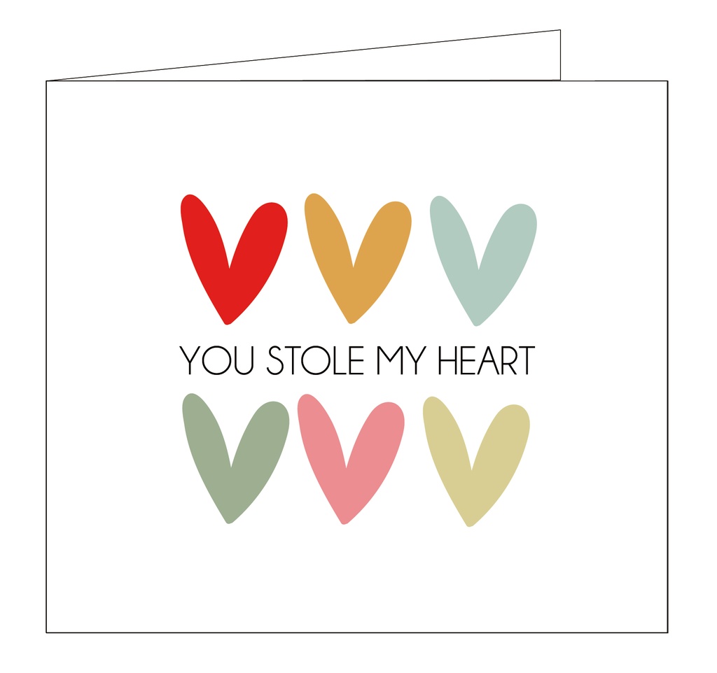 You stole my heart