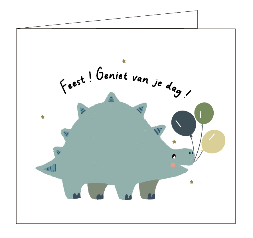 Feest ! Geniet van je dag !