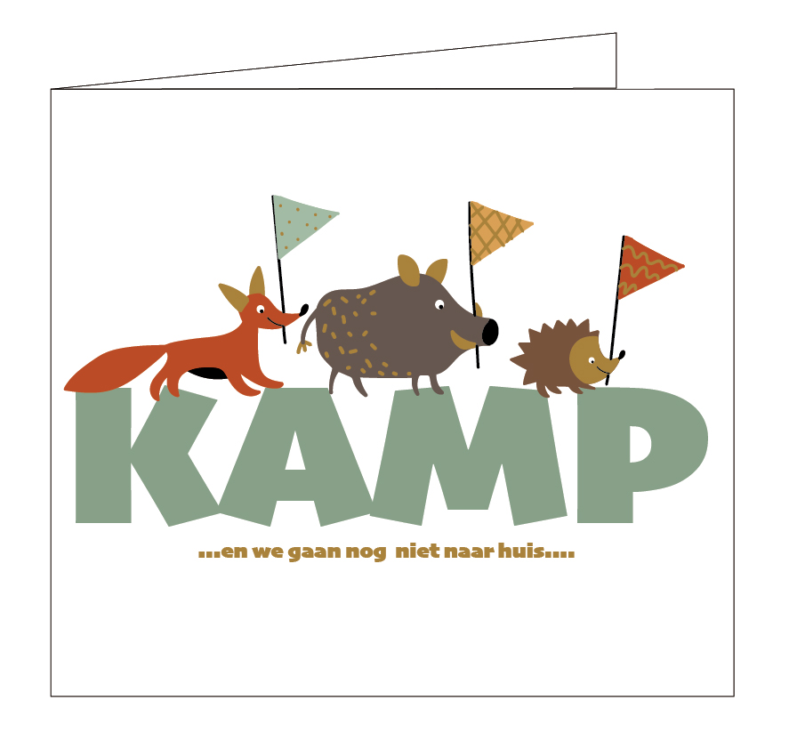 Kamp...en we gaan nog niet naar huis...