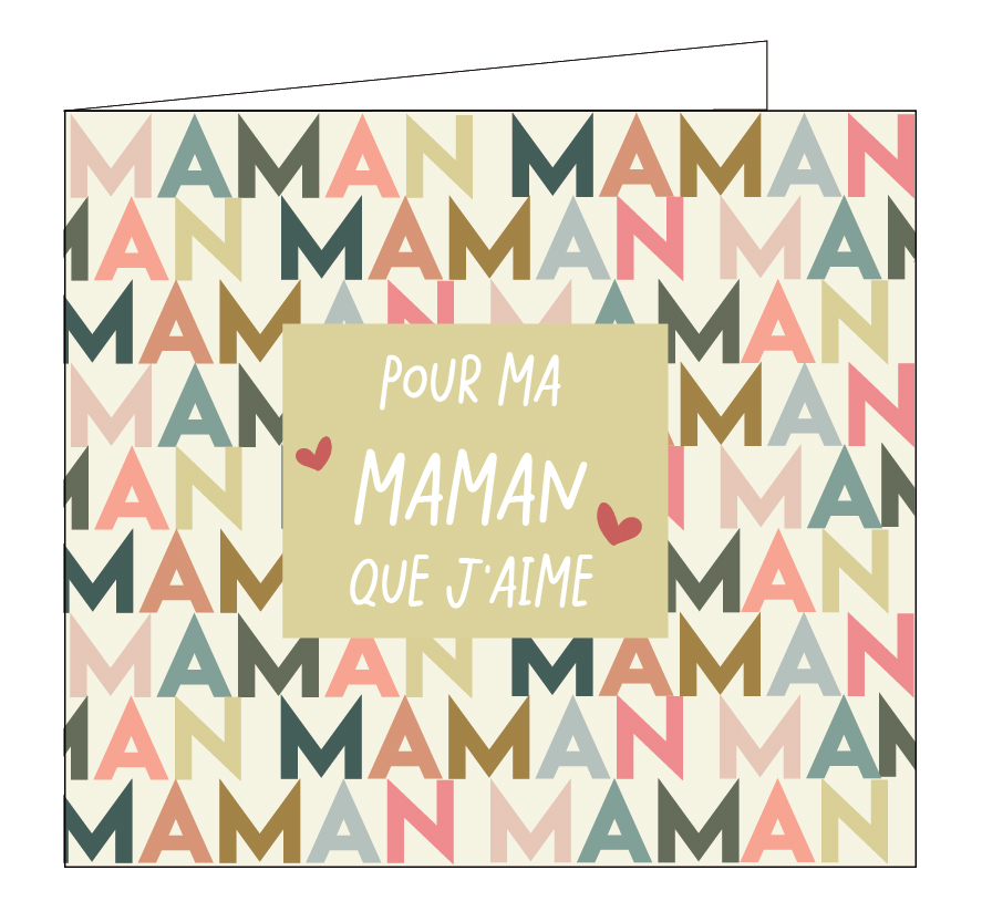 Pour ma maman que j'aime