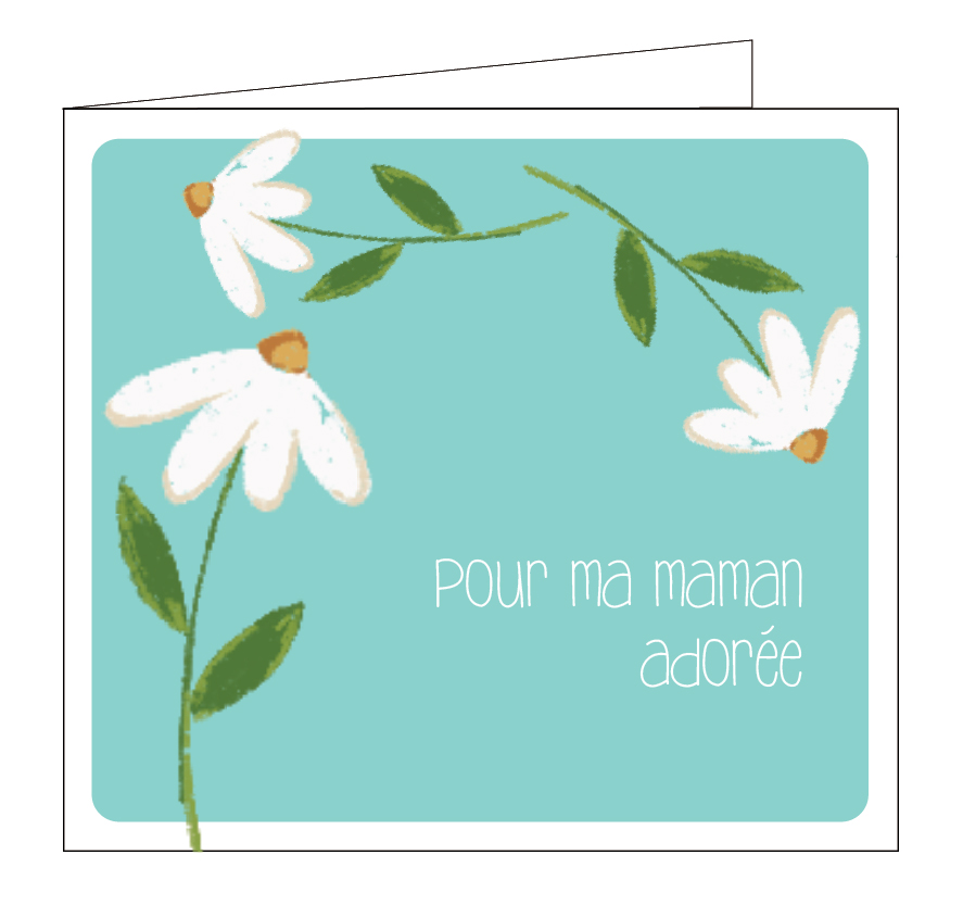 Pour ma maman adorée