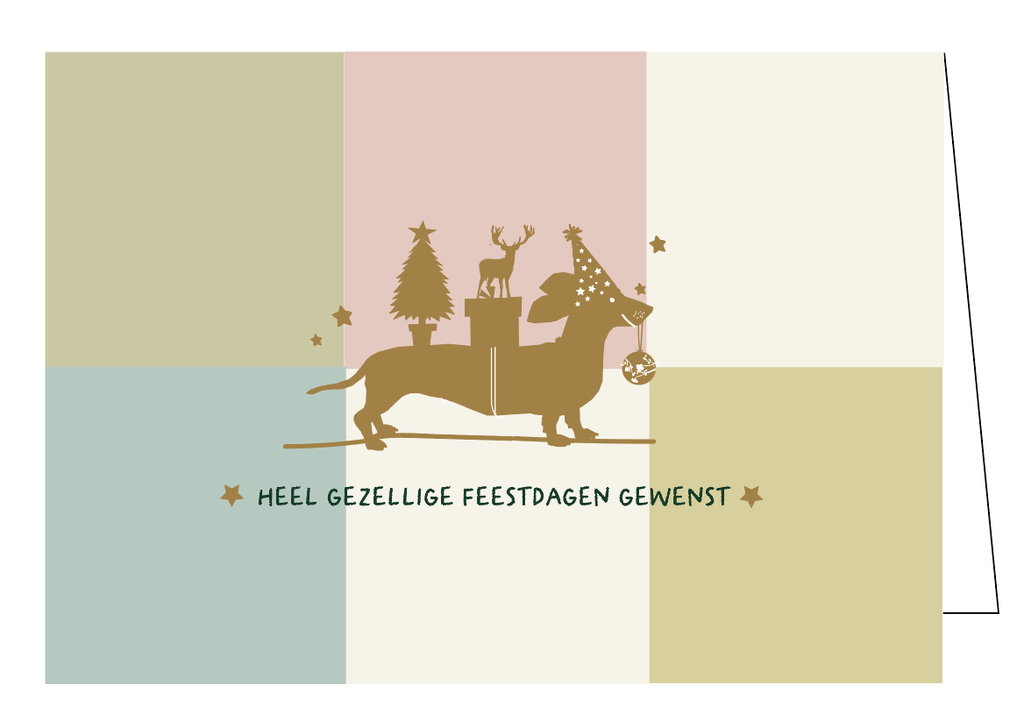 Heel gezellige feestdagen gewenst