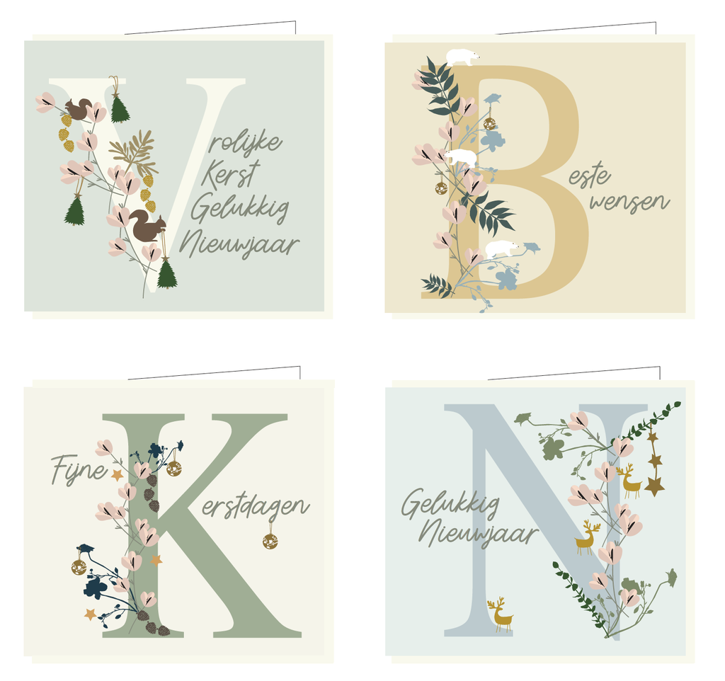 Leukewensenbox 8 stuks/4 designs