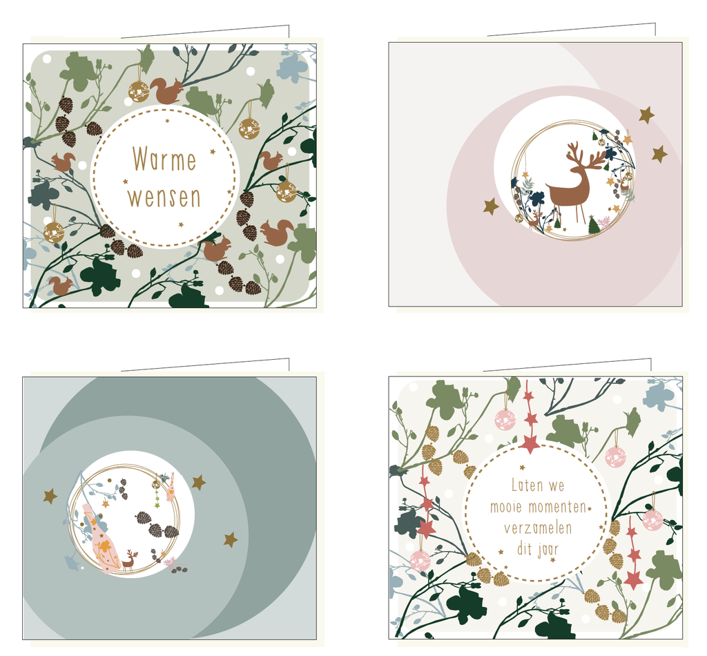 Leukewensenbox 8 stuks/4 designs