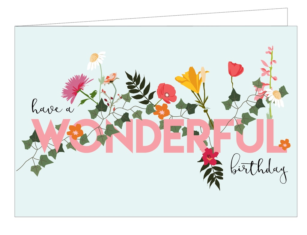 Have a wonderful birthday